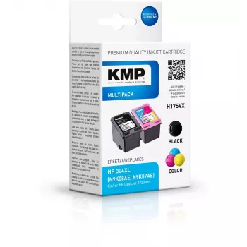 KMP 1759,4005 saderīgu ciāna tintes kasetņu komplekts, 2 gab., 12 ml, ~300 lpp.