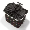 Iepirkumu soma Reisenthel Carrycruiser — 40 L, alumīnija rāmis, poliesters, 420×320 mm, melna/daudzkrāsaina