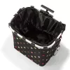 Iepirkumu soma Reisenthel Carrycruiser — 40 L, alumīnija rāmis, poliesters, 420×320 mm, melna/daudzkrāsaina