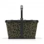 Iepirkumu grozs Reisenthel carrybag Melns/Brūns, alumīnija rāmis, poliesters, 22 L, 480×280 mm