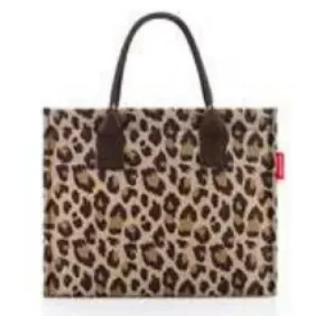 Tote soma Reisenthel daily shopper business — Poliesters, 14 L, 420×170 mm, Bēšs/Brūns