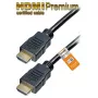 HDMI kabelis MaxTrack C 215-1, HDMI Type A uz Type A, 1 m, HDMI 2.1, 18 Gbit/s, melns