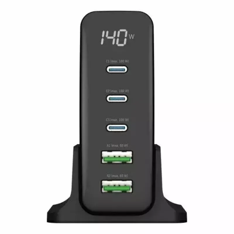 Iekštelpu lādētājs Ansmann DC5140PD Universāls Melns USB Ātrā uzlāde