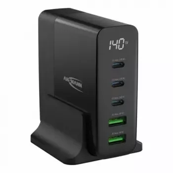 Iekštelpu lādētājs Ansmann DC5140PD Universāls Melns USB Ātrā uzlāde