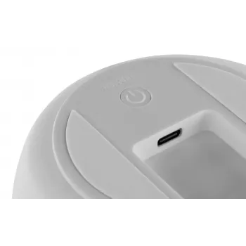 Galda lampa ANSMANN baby night-light 1800-0092, brīvi stāvoša balta LED 0,2 W, Li-Ion akumulators