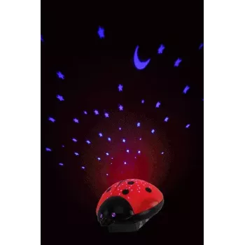 Naktslampiņa Ansmann Starlight Black Red