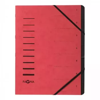 Pagna Tab Index Folder 40058-01 Sarkanā