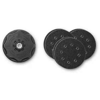 Piederumu komplekts FEIN 63806195210 slīpēšanai un pulēšanai, diska diametrs 11,5 cm