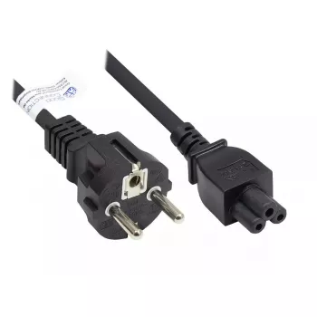 Strāvas kabelis Alcasa P0005-S018 Melns 1.8 m