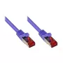Tīkla kabelis Alcasa 50m Cat6 Violet S/FTP