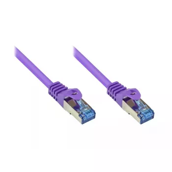 Tīkla kabelis Alcasa Cat6a RJ-45 3m Violet