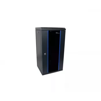 Brīvstāvošs skapis Alcasa GC-R0113 12U Melns IP20