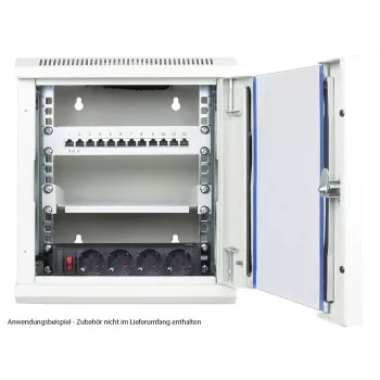 Sienas stiprinājuma statīvs Alcasa GC-R0101, 9U, pelēks