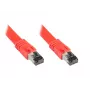 Tīkla kabelis Alcasa 8080-F150R Sarkans 15m Cat8.1 U/FTP