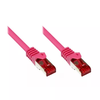 Tīkla kabelis Alcasa CAT6 S/FTP 25 m Fuksīns