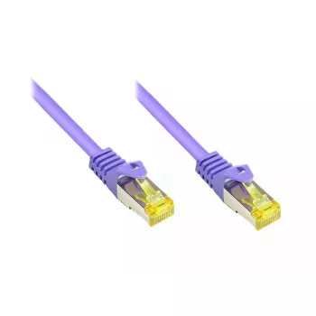 Tīkla kabelis Alcasa Cat7 50m RJ-45 S/FTP Violeta