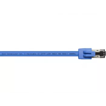 Tīkla kabelis Alcasa 8080-075B Zils 7.5m Cat8.1 S/FTP