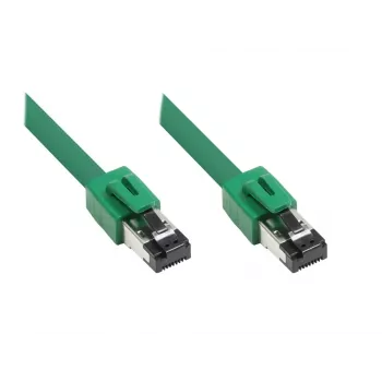 Tīkla kabelis Alcasa 8080-050G Zaļš 5m Cat8.1 S/FTP