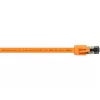 Tīkla kabelis Alcasa 8080-050O 5m Cat8.1 S/FTP Oranžs