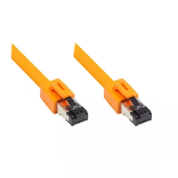 Tīkla kabelis Alcasa 8080-075O Oranžs 7,5 m Cat8.1 S/FTP
