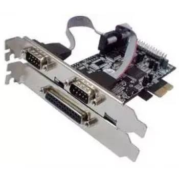 PCIe seriālā un paralēlā porta karte Longshine LCS-6322M