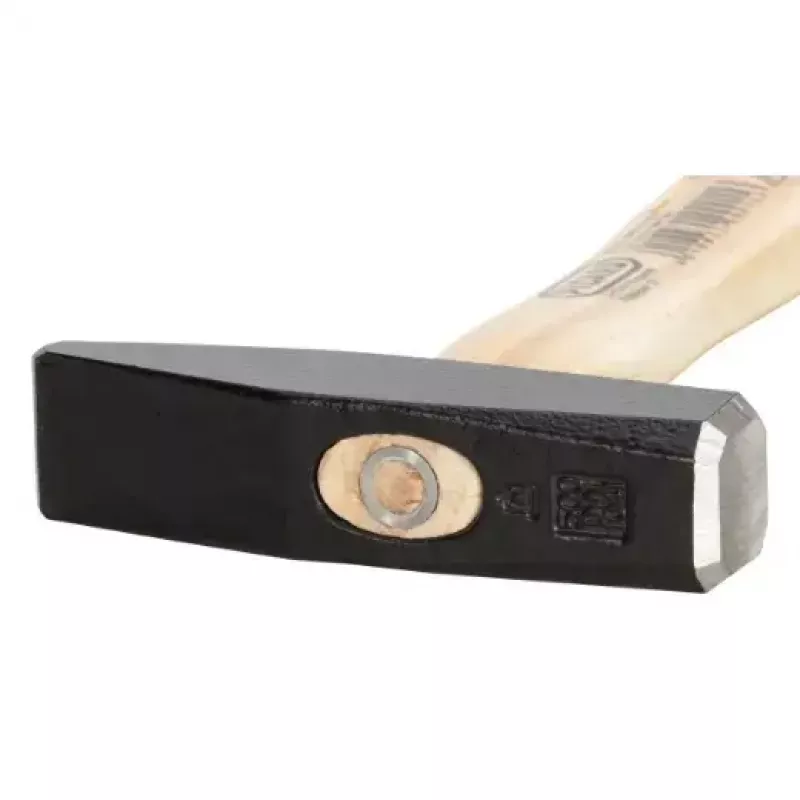 Kniedēšanas āmurs Picard 0000101-0800, tērauda galva, koka rokturis, 350mm, 800g
