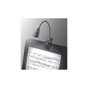 LED gaisma nošu statīvam König & Meyer 12241 Melna Ar baterijām