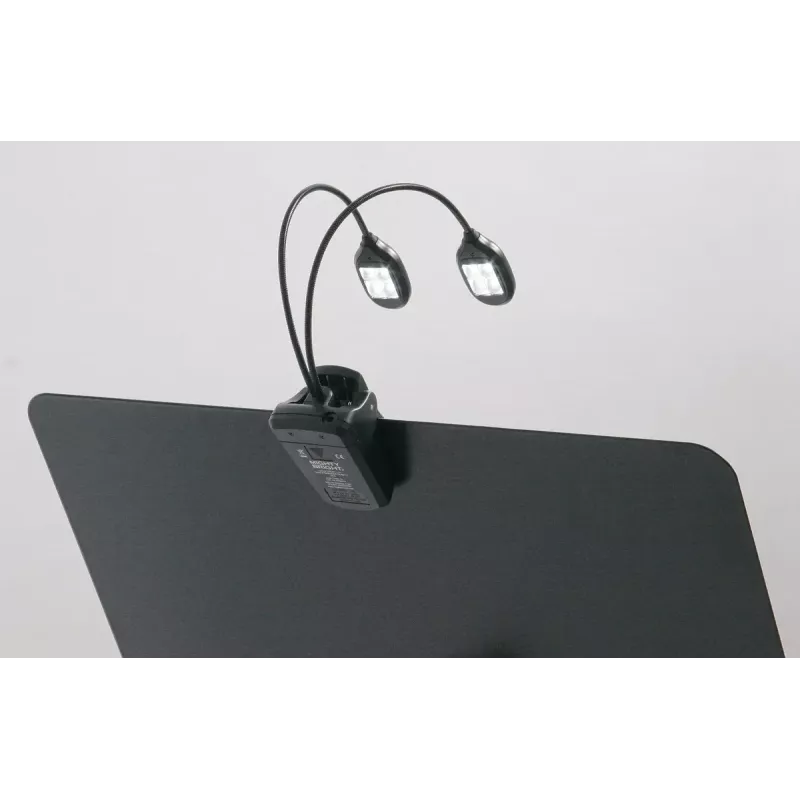 K&M 12270 divu galvu mūzikas statīva lampa