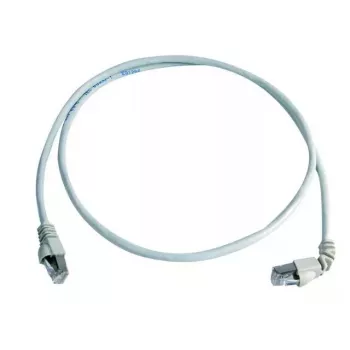 Tīkla kabelis Telegärtner Cat.7 MP8 FS 600 LSZH 1,0 m 1x90° Pelēks