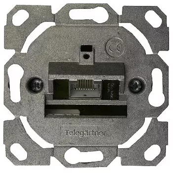 Telegärtner J00020A0506 AMJ45 8 K Up/0 Cat.6A datu rozete kabeļu kanālam, 1 ports