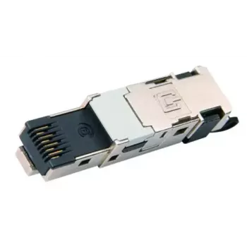 RJ45 savienotājs Telegärtner J80026A0045 Melns Nerūsējošais tērauds