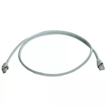 Telegaertner Cat6a SF/UTP (S-FTP) savienojuma kabelis 0,25 m, RJ45–RJ21, niķeļa kontakti, pelēks