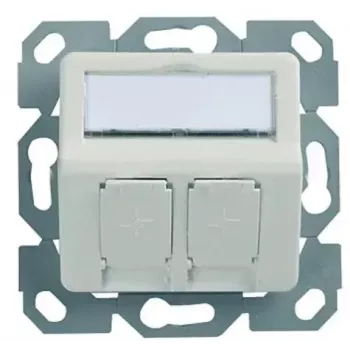 Aizsargvāciņš RJ-45 ligzdai Telegärtner H02010A0083 balts