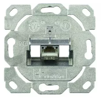 Kontaktligzda RJ-45 Telegärtner J00020A0531 Metāliska 1 modulis 6.a kategorija