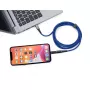 Lādēšanas kabelis TROIKA SPEEDY XL USB-C 2 m zils