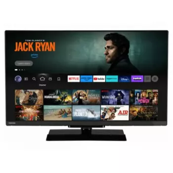 Toshiba 32LV3F63DA 32 collu (81.3 cm) Full HD DLED viedtelevizors, 1920×1080, 250 cd/m², DVB-C/DVB-S2/DVB-T2, Melns