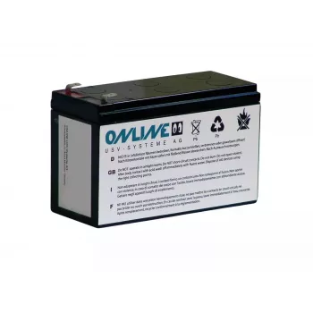 Akumulators UPS ONLINE USV-Systeme BCZ1000 1 gab. Pelēks 7.9 kg