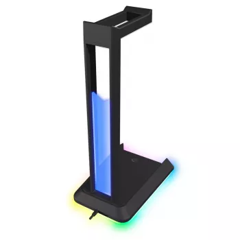 Austiņu statīvs Speedlink EXCELLO NX RGB — melns, 226 g