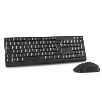Bezvadu tastatūras un peles komplekts SPEEDLINK Niala RF QWERTZ Norvēģu Melns
