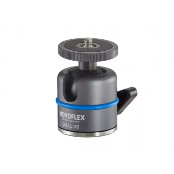 Galvas lodveida Novoflex BALL 30 Grey 1/4 3/8 collas