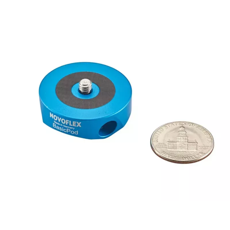 Statīvs Novoflex BasicPod Mini digitālajām un filmu kamerām melns/zils