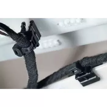 Kabeļu saite Hellermann Tyton T30REC4B Poliamīds Melna 500 gab 148mm 3,6mm