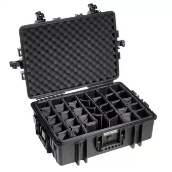 B&W Cases Type 6500 Portfelis Classic Case Melns Polipropilēns