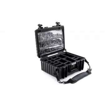 B&W Cases Type 6000 Dokumentu portfelis Melns Polipropilēns 3.9 kg