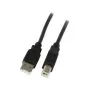 USB kabelis Synergy 21 S215472 USB 2.0 5m USB A USB B Melns