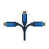 Video kabeļa adapteris Alcasa 4520-CSF030B 3 m zils