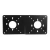 ALLNET VESA_MINIPC_PLATE Melns – montāžas plāksne mini datoriem