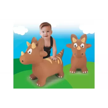 Jamara 460591 piepūšamais dzīvnieks mīkstbrūnā krāsā