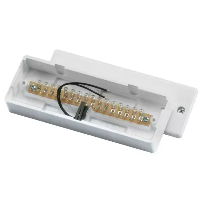 ABUS Security Center VT4000W virsapmetuma montāžas sadales bloks, balts, 16 polu