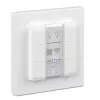 Sienas slēdžu panelis eQ-3 Homematic IP Wandtaster 6-pogu balts plastmasa